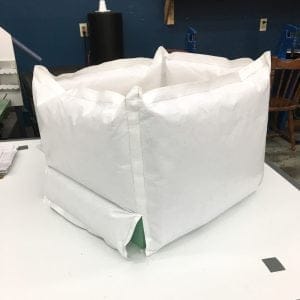 housse blanche pour isolation d'une ruche d'abeille